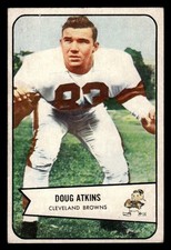 1954 Bowman Football #4 Doug Atkins VG/EX *g1