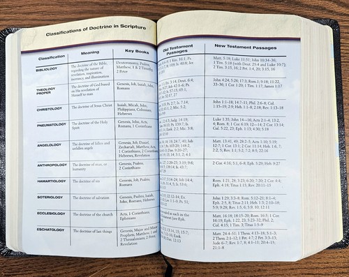 Nelson's NKJV Studienbibel 2885N schwarz gebundenes Leder EIN PAAR SEITEN HINTEN LOSE - Bild 11 von 21