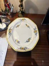 Beau plat de présentation Boch La Louvière – Charles Catteau