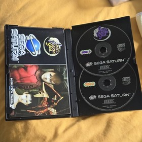 SEGA Panzer Dragoon Saga (Sega Saturn, 1998) PAL 4-Disc Set Manual Included