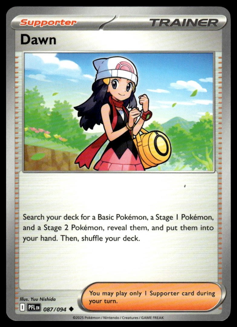 Dawn ME02: Phantasmal Flames 087/094 Normal NM