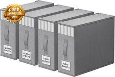 New for the Bed Sheet and Closet Organizers and under Bed Foldable
