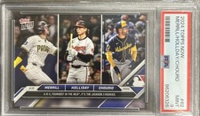 2024 Topps Now - Jackson Chourio, Jackson Holliday, Jackson Merrill (RC)🔥PSA 9
