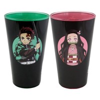 Demon Slayer TrinkgläSer 2Er-Pack Tanjiro & Nezuko 473 Ml Just Funky