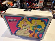 VINTAGE 1974 World of Barbie SLEEP N KEEP Carry Case Mattel White