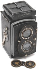 Early Rolleiflex Old Standard f. 120 film w. Zeiss Tessar 3.8/7.5cm NOTTESTED