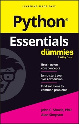 Python Essentials For Dummies, John C. Shovic