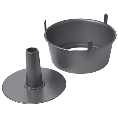 Chicago Metallic Angel Food Cake Pan with Cooling Feet, 2-Piece Nonstick Tube...