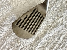Morehead Stop Mashie Niblick 17 Hickory Wood Shaft Golf Club Vintage Deep Groove