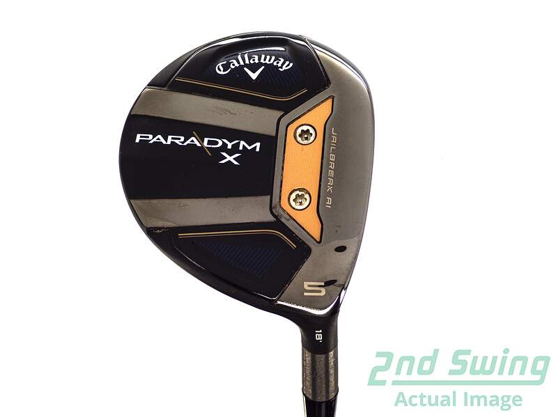 Callaway Paradym X Fairway Wood 5 Wood 5W 19° Graphite Senior Right 42.75in