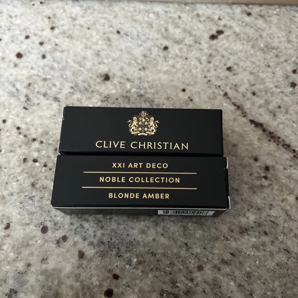 Clive Christian Noble Collection XXI ART DECO Blonde Amber 2 X2 Ml Parfum
