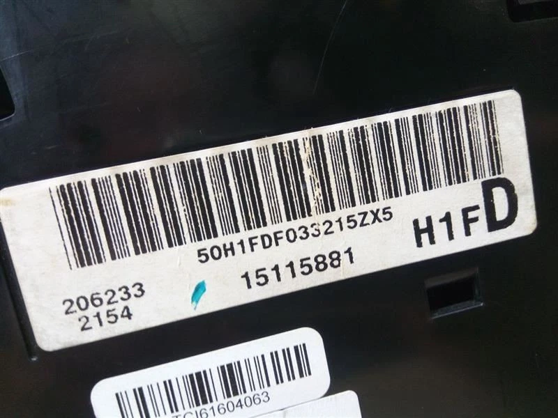 速度表仪表组 15115881 适合 02-04 吉姆西 ENVOY G155-191578 — 第 4/4 张图片