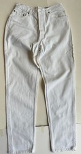 Vintage ladies Levis 901 white size 34" 32" length