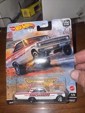 HOT WHEELS 1965 Dodge Coronet Ramcharger 1/64 Drag Strip race diecast B15Z
