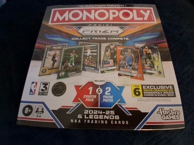 Monopoly Panini Prizm: NBA 3rd Edition Board Game (2024-2025) New Factory Sealed
