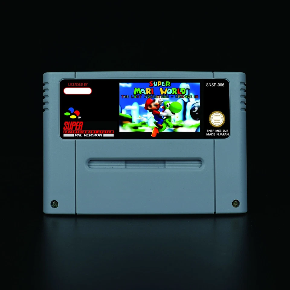 H@CK ROM - Super Mario World - lost adventures Episode 3 FOR SNES PAL - Bild 1 von 1