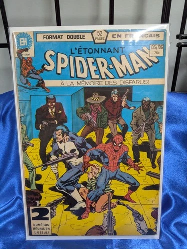 L'Etonnant Spider-Man 105/106 French Double-Issue 1980 Marvel. We Combine.