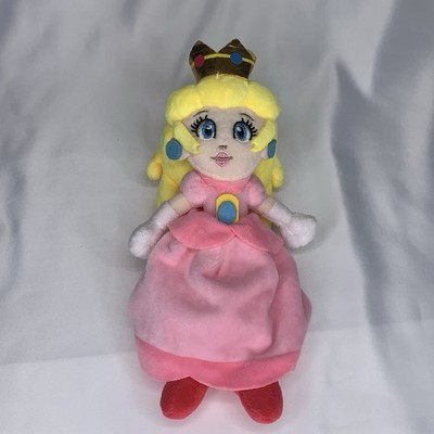NINTENDO Super Mario Princess PEACH Plush 9  Doll by San-Ei Sanei