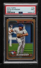 2024 Topps Series 1 Gold 1724/2024 Davis Schneider #189 PSA 9 MINT 0s2w