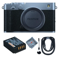FUJIFILM X-E5 Mirrorless Camera - Silver