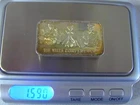 Sterling Silver 925 Art Bar 1.5 oz GREAT EVENTS THE European THEATER
