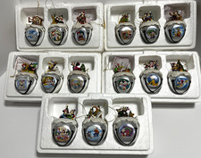 ASHTON DRAKE 18 Christmas Disney Mickey Minnie Mouse Goofy Holiday Sleigh Bells