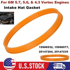New Intake Hat Gasket For GM 5.7, 5.0, & 4.3 ...