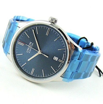 Union Glashutte Viro Date 39mm Blue Dial Automatic D017.407.11.041.00 Warranty