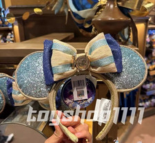 genuine 2026 Shanghai Disney 10th Anniversary Minnie mouse ear headband