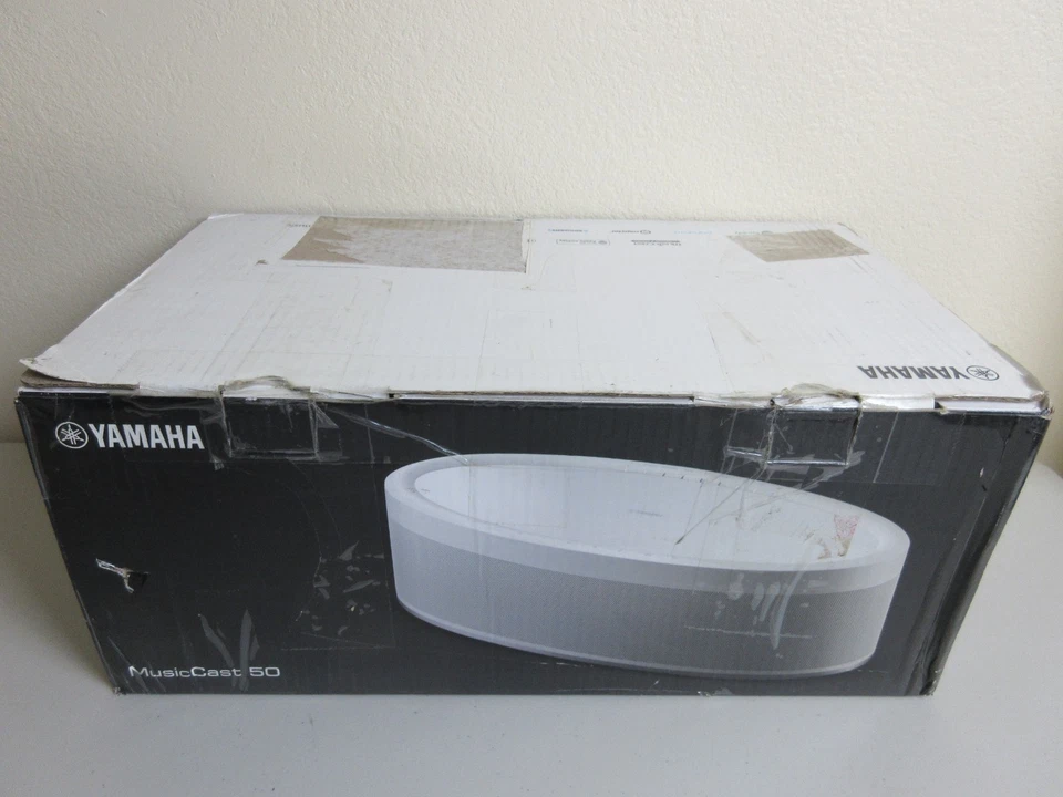 Yamaha WX-051 MusicCast 50 Wireless Lautsprecher - Weiß (Top Zustand)