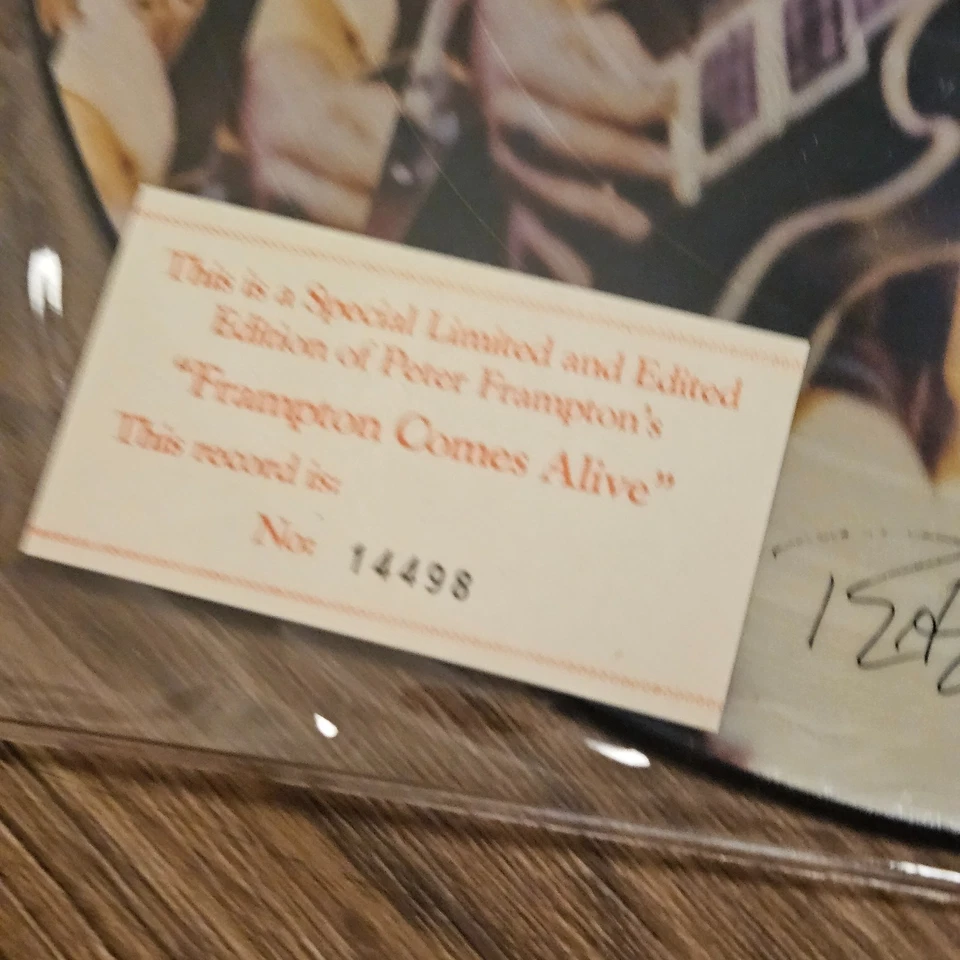 Peter Frampton – Frampton Comes Alive! 1978 Picture Disc Limited Edition Sealed - Image 2 of 4