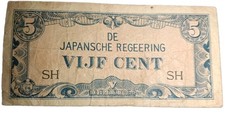 Japan Vijf 5 Cent Bank Note