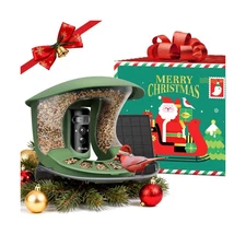 Birdfy 2 Smart Bird Feeder with Camera, AI Identifies 6000+ Bird Species, Dua...