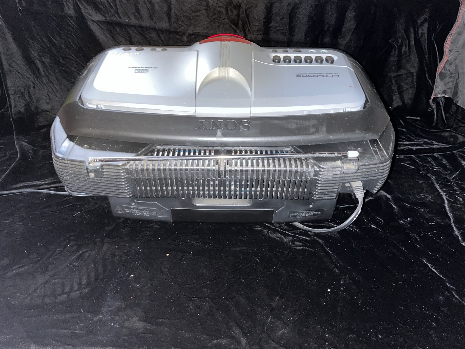 Sony Xplod CFD-G505 Mega Bass AM FM Radio CD Cassette Player Boombox Y2K