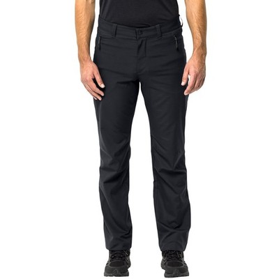 Jack Wolfskin Mens Active Track Softshell Outdoor Walking Trousers - S