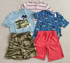 Bundle NWT boys shortsleeves and shorts Old Navy Gap L
