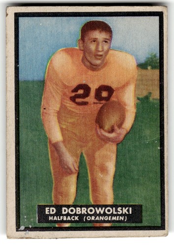 Ed Dobrowolski #70 1951 Topps Magic card