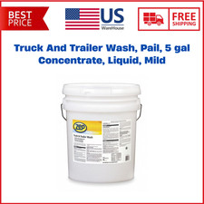 Zep 1041566 Truck And Trailer Wash, Pail, 5 Gal Concentrate, Liquid, Mild