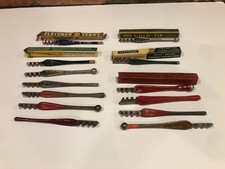 Vintage Glass Cutters Lot of 13 Red Devil, Fletcher