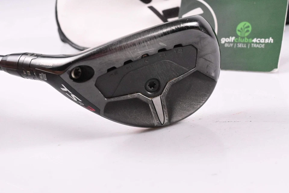 Left Hand Titleist TSR3 #3 Hybrid / 19 Degree / X-Flex HZRDUS Smoke RDX Black 80 - Image 2 of 4