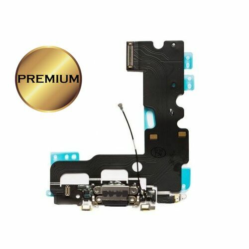 Cavo flessibile porta di ricarica iPhone 7 (BIANCO) (NERO) (Premium) - Foto 2 di 3
