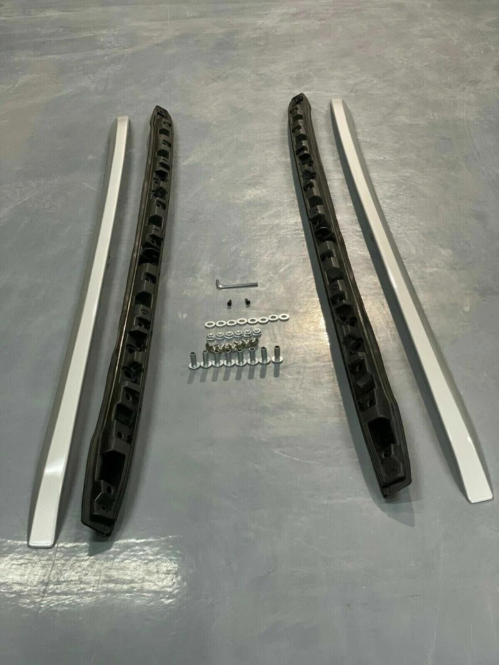 Portaequipajes barra transversal rieles portaequipajes apto para Acura MDX 2014-2016 2017-2021 Foto 4 de 4