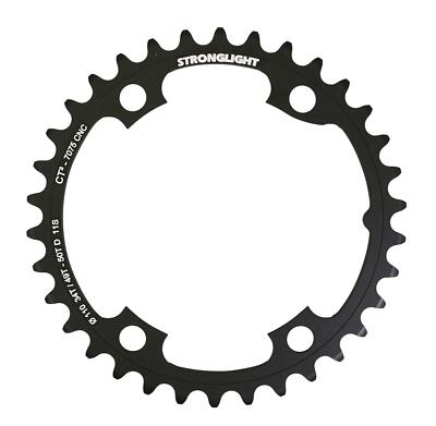 Plateau Route 5b. 34dts d.110 compact int noir alu ta zephyr shimano 9