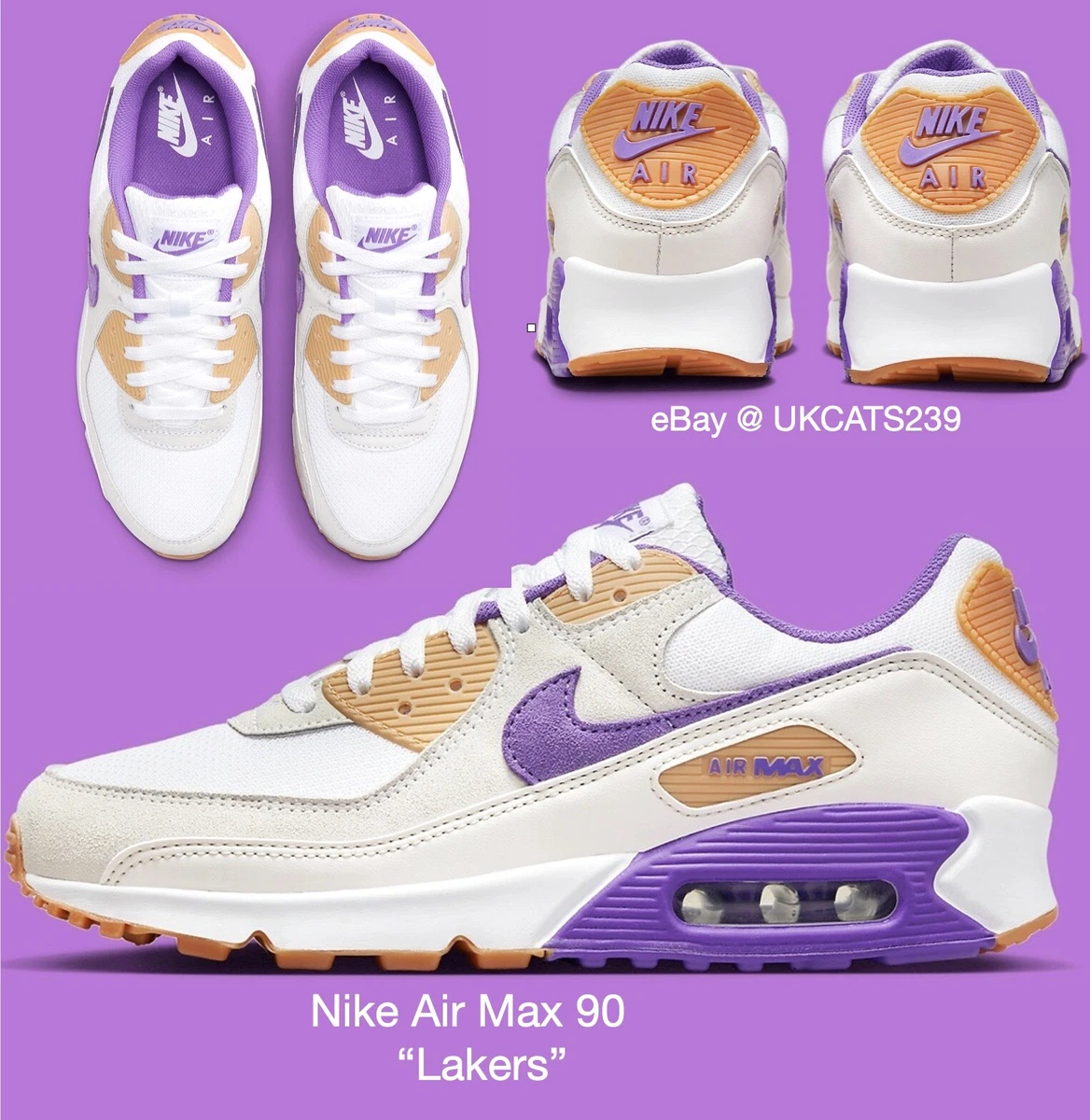 Nike air sales max lakers