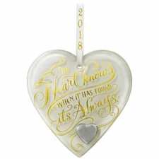 Hallmark Keepsake - 2018 Happy Anniversary Ornament