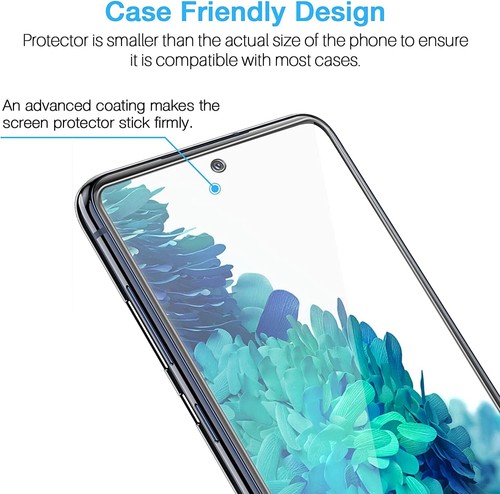 Protector de pantalla de vidrio templado 3 piezas para Samsung S21 fe S20 Plus A73 A72 - Imagen 29 de 31