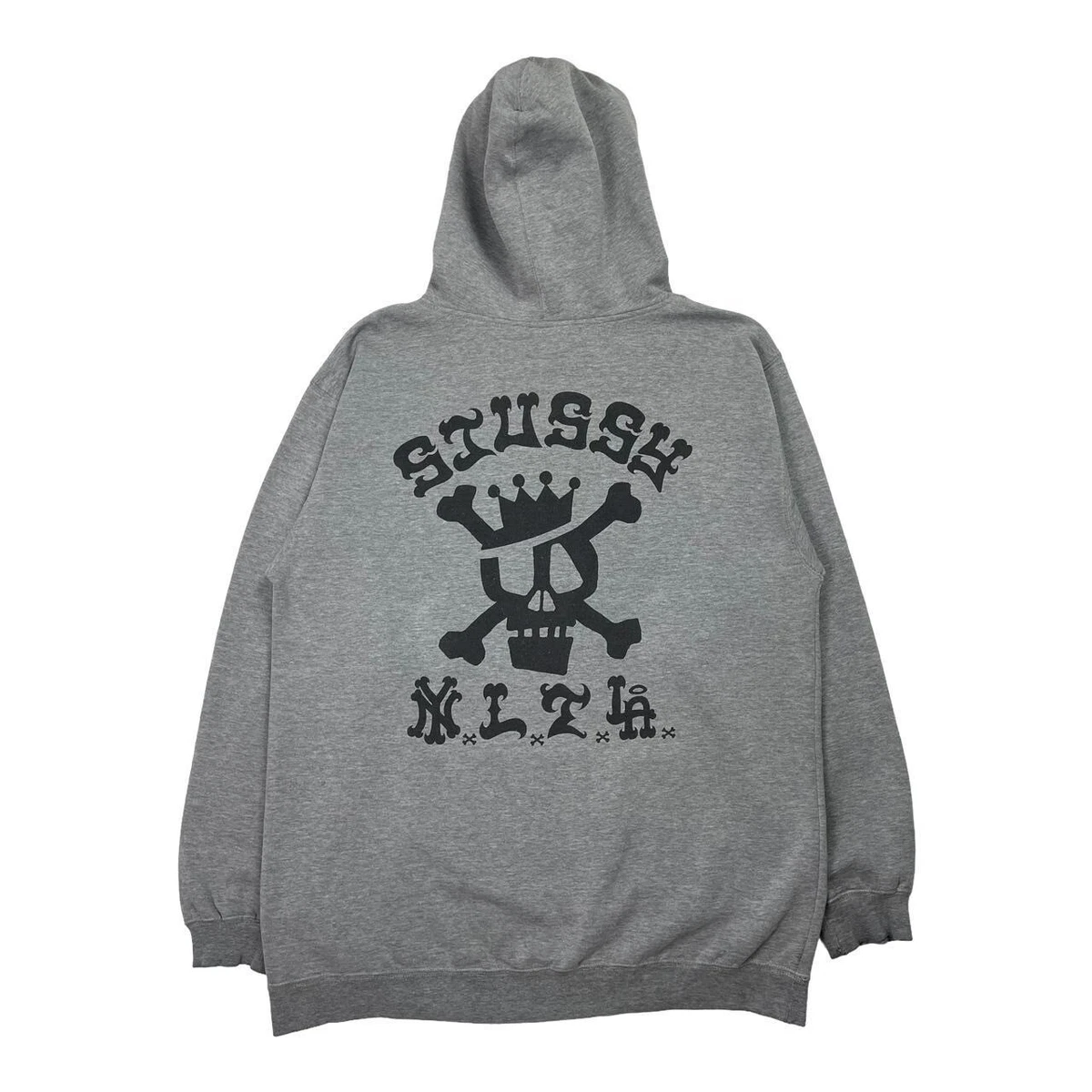 Stussy skull best sale hoodie