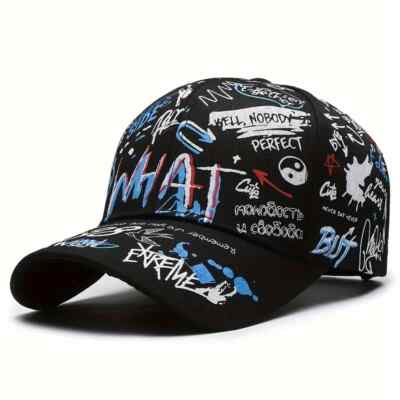 Baseballcap Streetwear Edgy Graffiti Basecap Cap HipHop Style Slang Snapback NEU