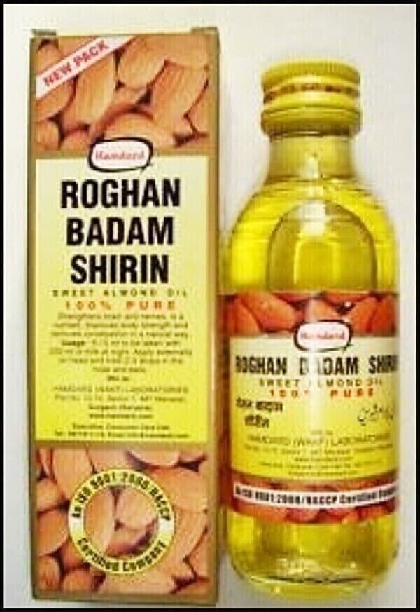 Hamdard Roghan Badam Shirin Sweet Almond Oil For Hair & Healthy Skin