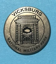 Vicksburg Cemetery Gate Token